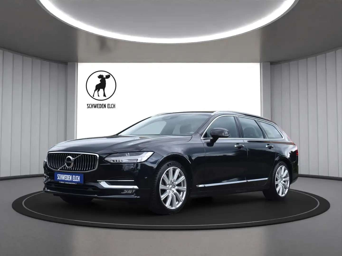 Volvo V90 D5 AWD INSCRIPTION+GARANTIE+AHK+CAM+SHZG Чёрный - 1