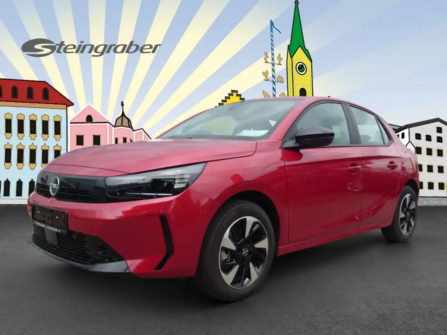 Opel Corsa-e (F) Rot - 2