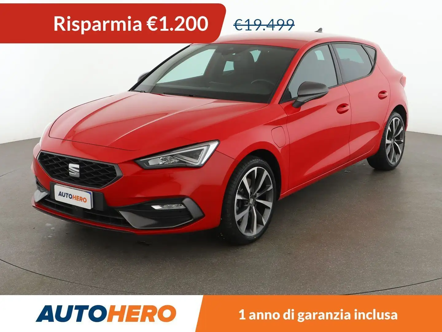 SEAT Leon e-Hybrid 1.4 TSI e-HYBRID FR 149 CV DSG PHEV Piros - 1