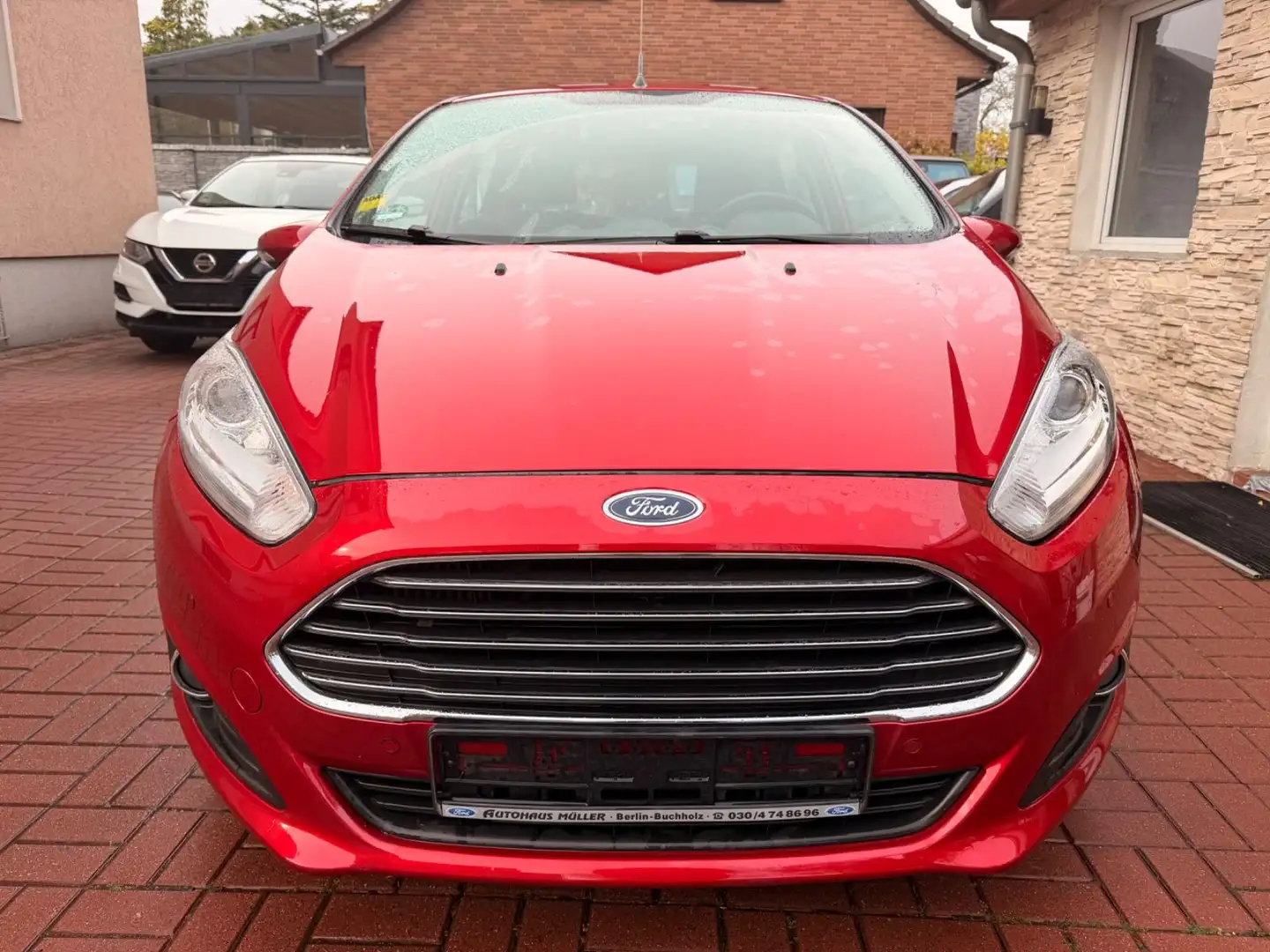 Ford Fiesta 1.0 Trend AUTOMATIK+KLIMA+ALU Rot - 2