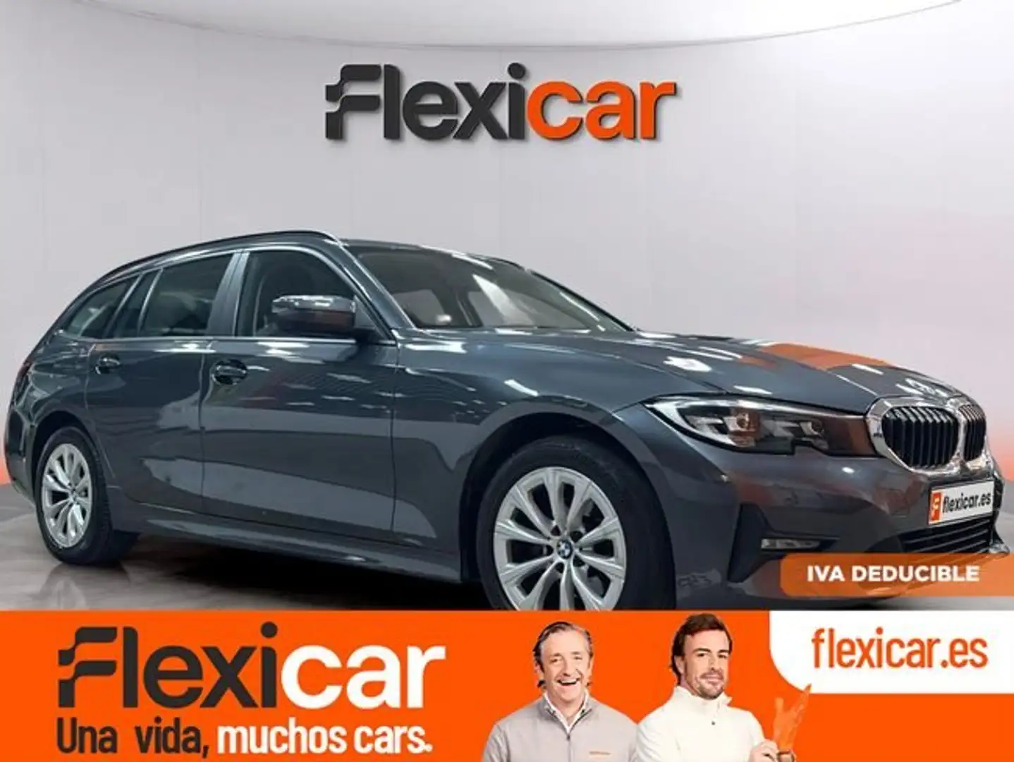 BMW 318 318dA Touring Gris - 1