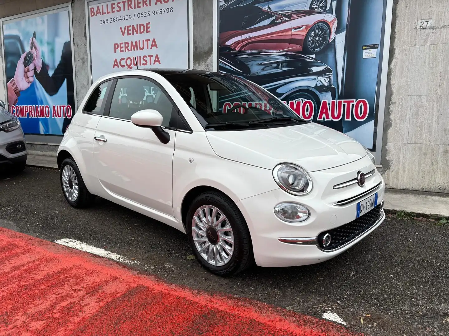 Fiat 500 500 III 2015 1.0 hybrid Dolcevita 70cv Bianco - 2