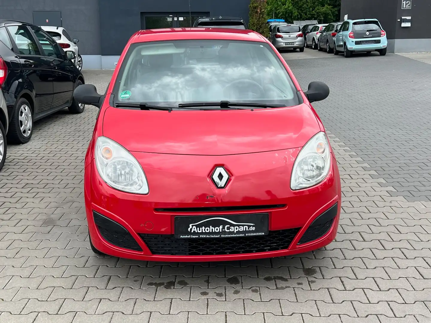 Renault Twingo Twingo 1.2Authentique/Klima/ZV/1.Ha/TÜV Neu/Eu4 Rot - 2