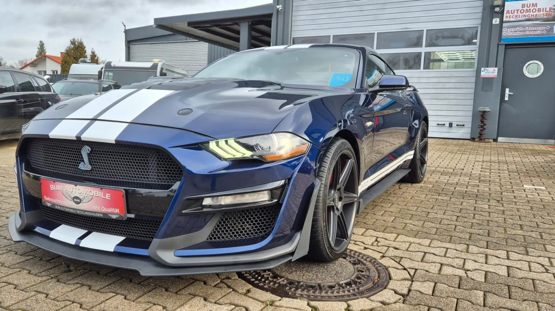 Ford Mustang 5.0 V8 GT Fastback Cobra Edition Blau - 1