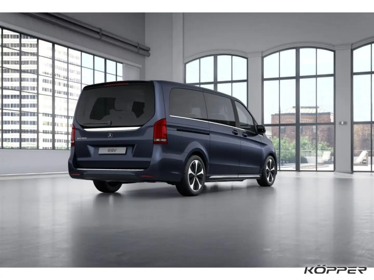 Mercedes-Benz EQV 300 AVANTGARDE L Schiebedach Distronic Leder Albastru - 2
