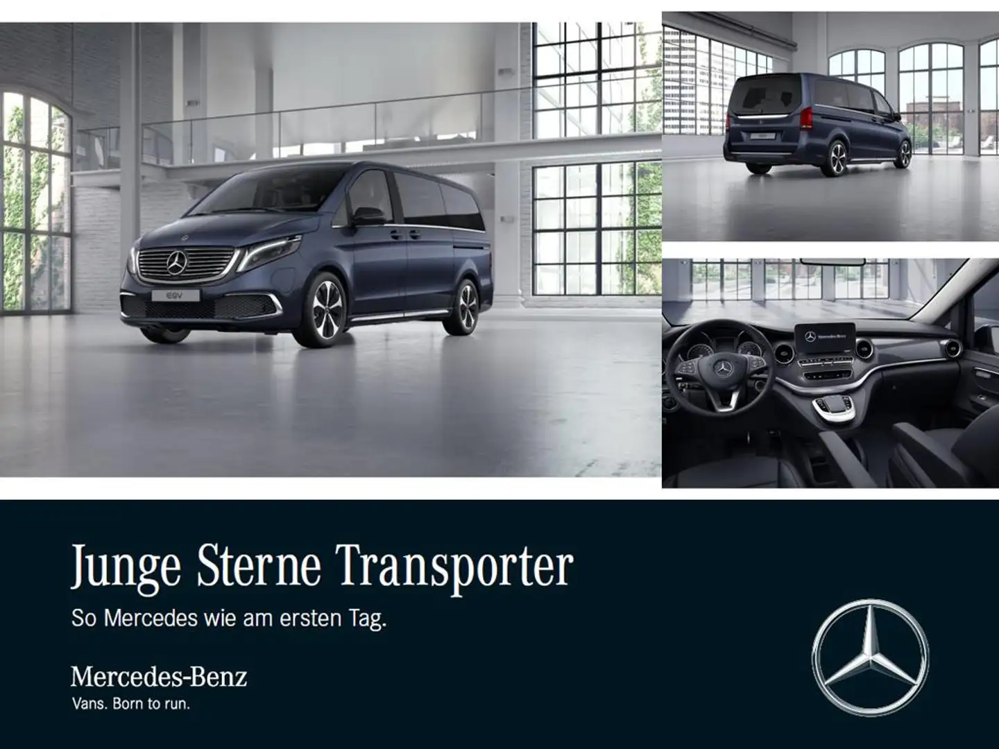 Mercedes-Benz EQV 300 AVANTGARDE L Schiebedach Distronic Leder Albastru - 1