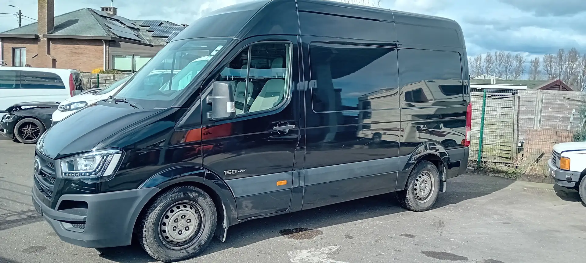 Hyundai H 350 Navi-Clima-Moteur Fume-Engin Smoke Grigio - 2