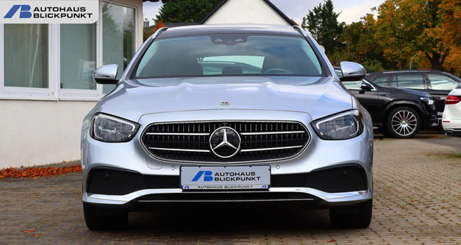 Mercedes-Benz E 300 e T DISTRONIC+PANO+MEMORY+KAM360+HEADUP Zilver - 2