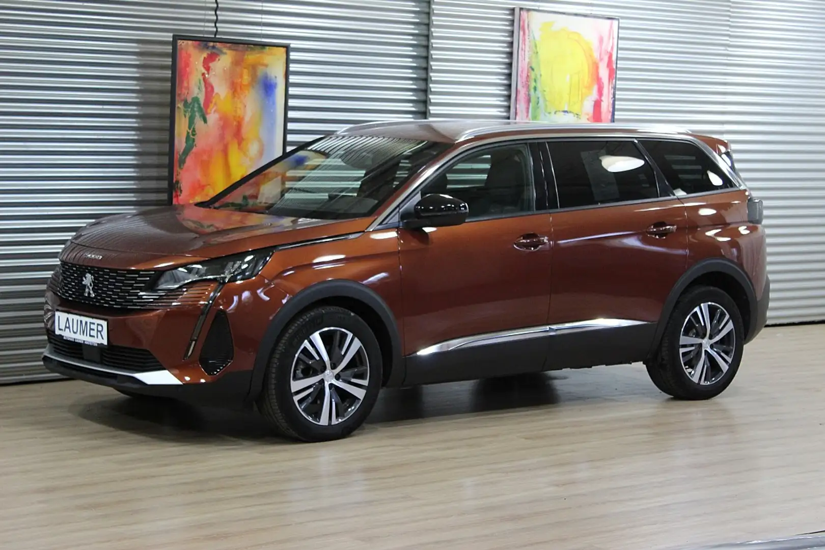 Peugeot 5008 BlueHDI 130 EAT8 Allure +Sitzheizung/Rückfahrka... Braun - 1