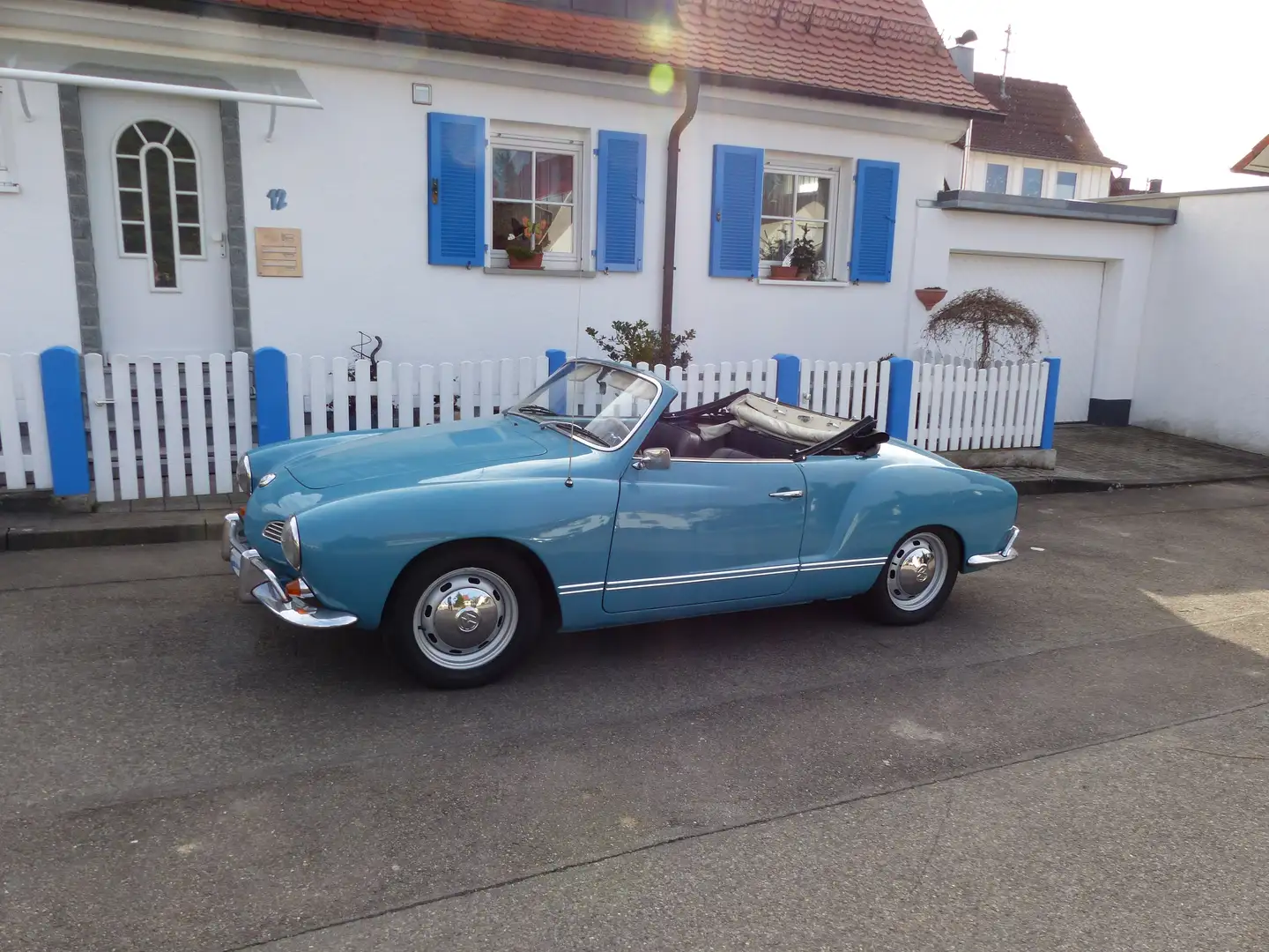 Volkswagen Karmann Ghia Cabrio Kék - 1