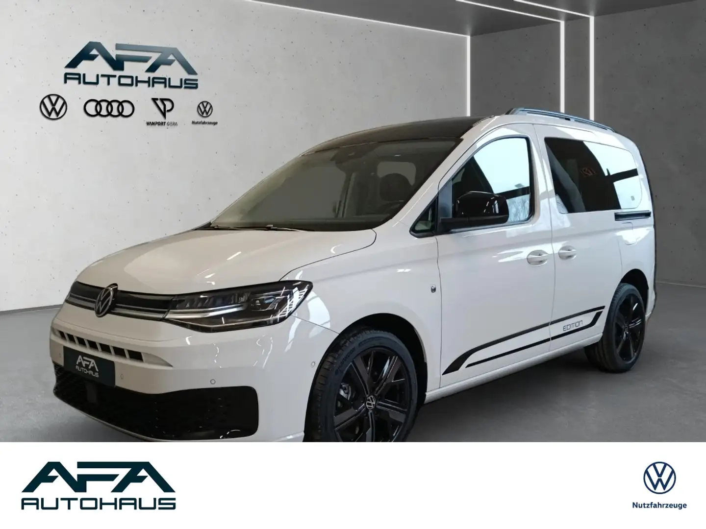 Volkswagen Caddy 2.0 TDI Edition DSG LED*Navi*AHK*Sthz Schwarz - 1