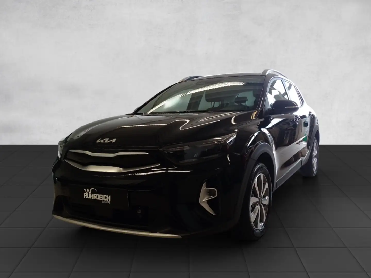 Kia Stonic 1.0 T-GDI VISION Navi Blendfreies Fernl. Apple Car Schwarz - 1