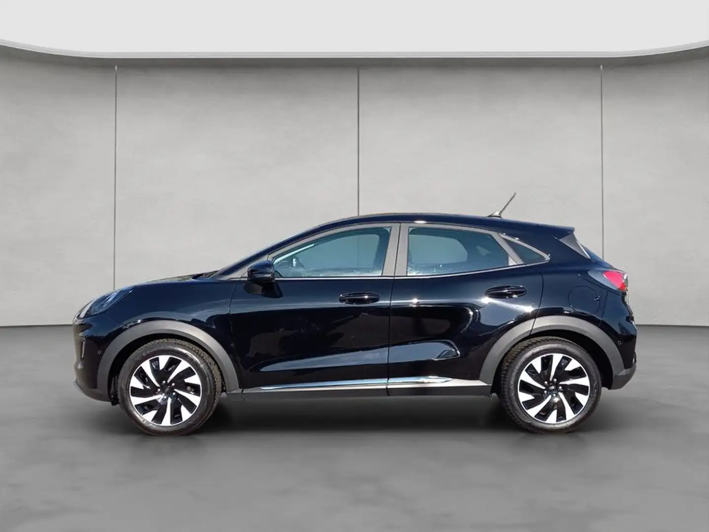 Ford Puma 1.0 EcoBoost Hybrid TITANIUM 6-Gang Zwart - 2