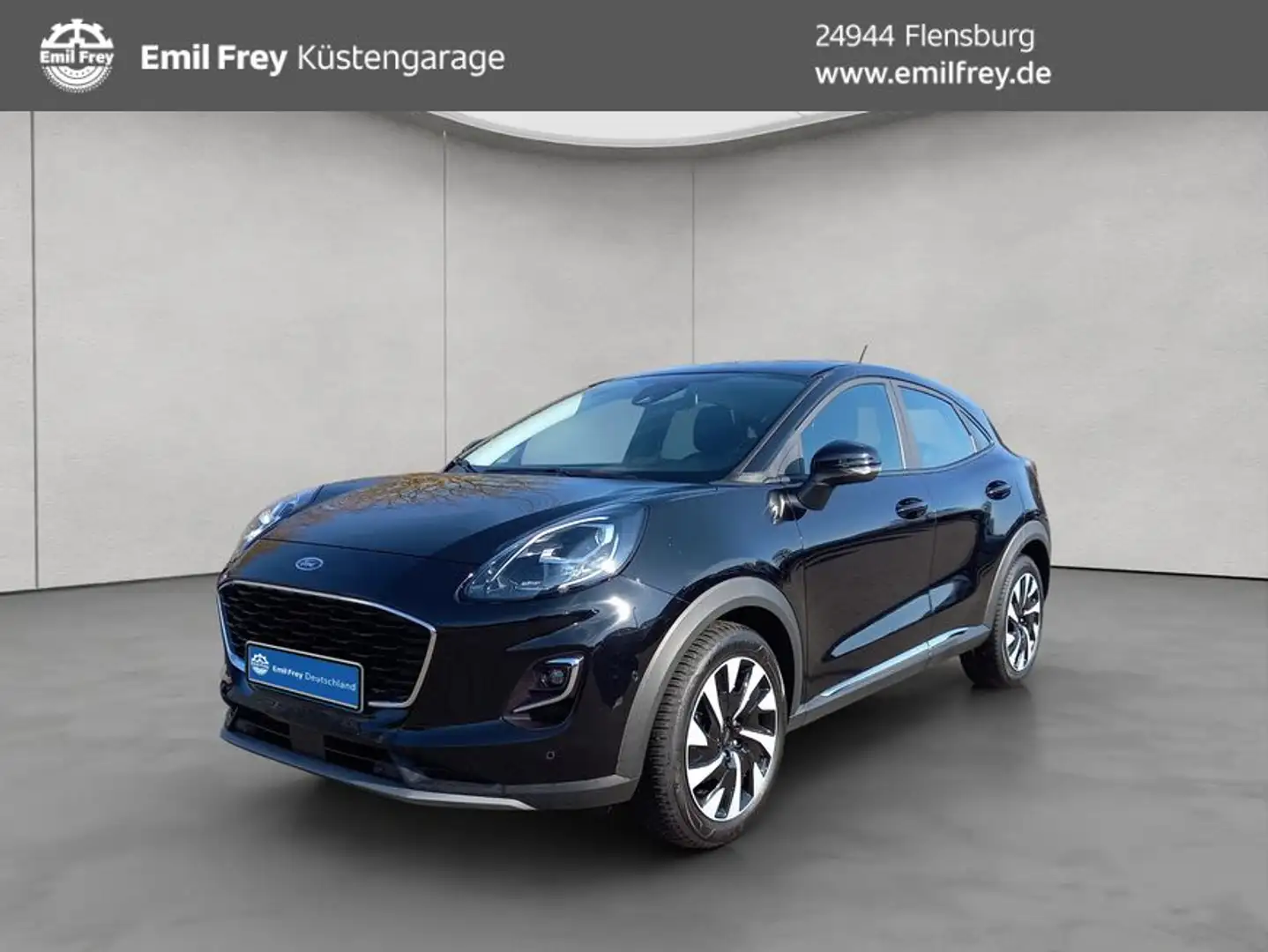 Ford Puma 1.0 EcoBoost Hybrid TITANIUM 6-Gang Noir - 1