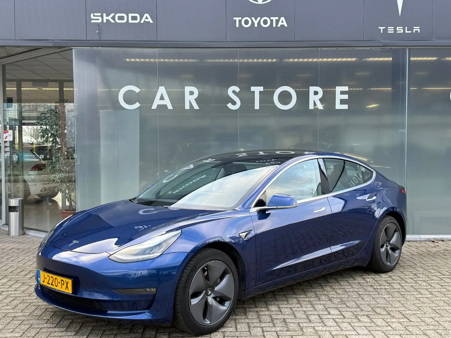 Tesla Model 3 Long Range AWD 75 kWh 90% SOH Dual Motor Autopilot Blau - 1