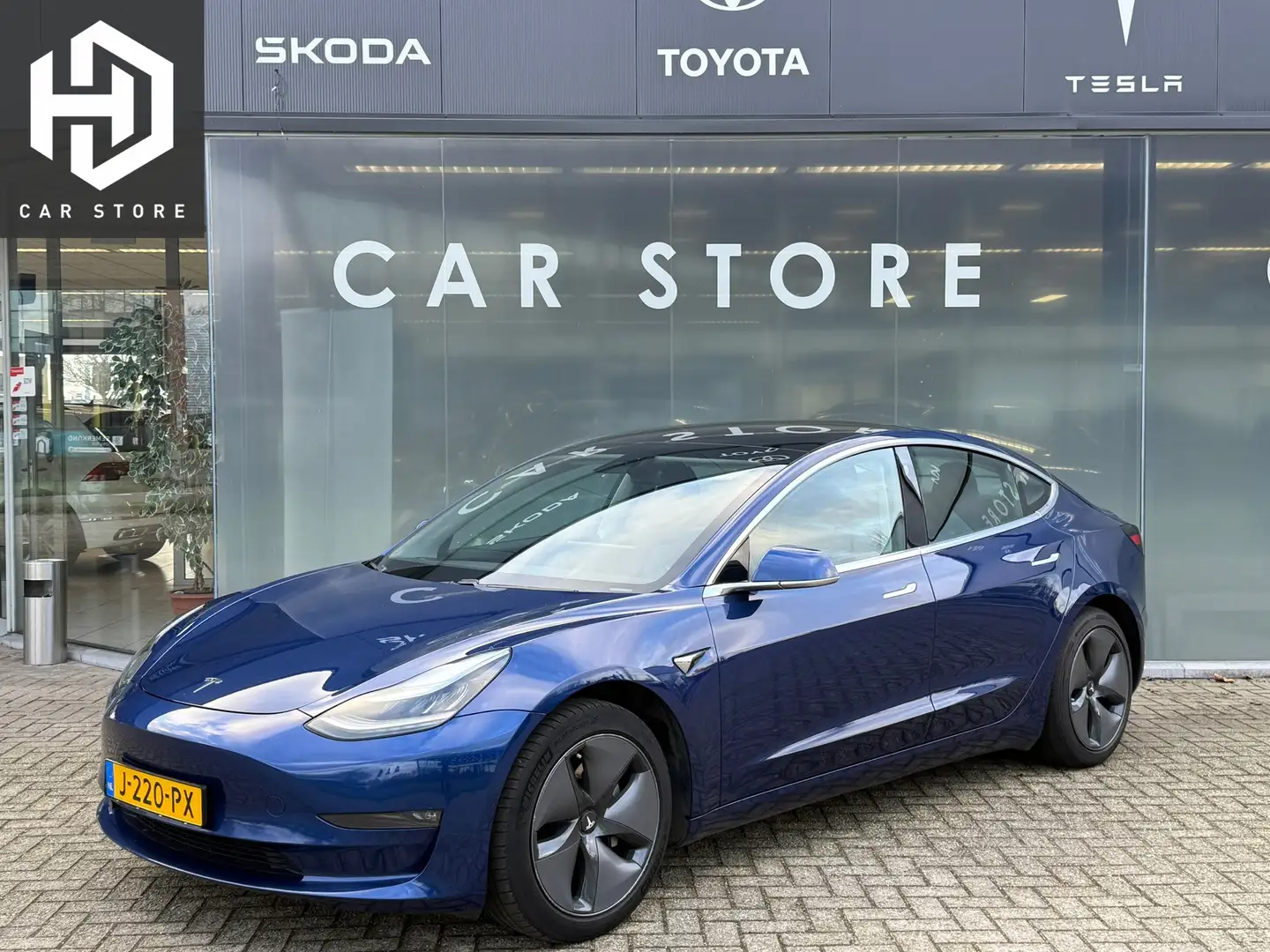 Tesla Model 3 Long Range AWD 75 kWh 90% SOH Dual Motor Autopilot Blau - 1