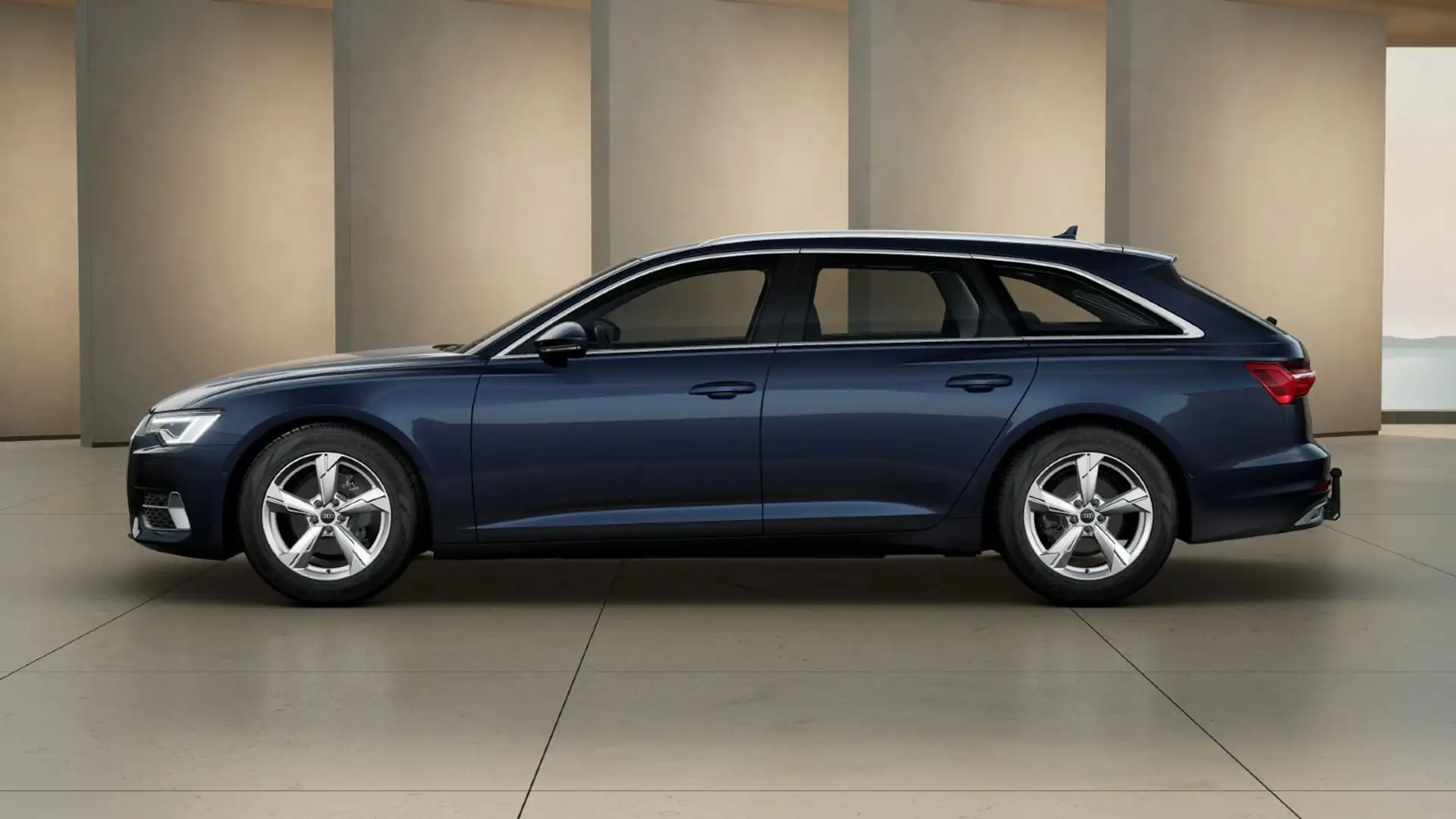 Audi A6 40 TDI qu. AHK*Sound*Matrix*Navi Blau - 2
