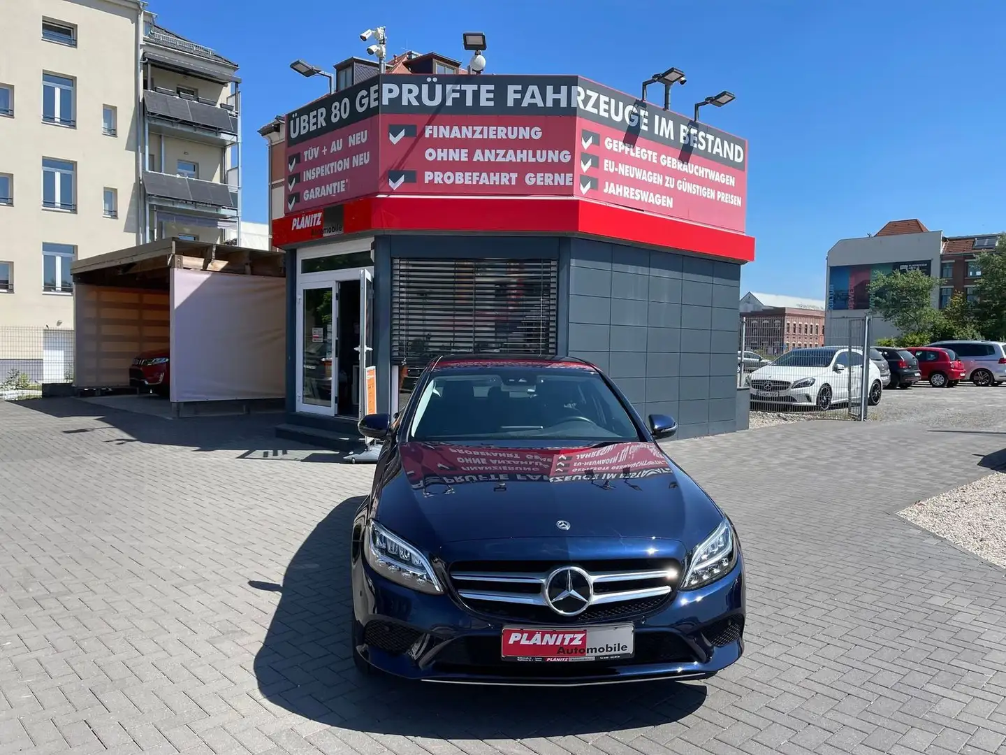 Mercedes-Benz C 180 C 180 (205.076)/LED/Navi/Bluetooth/Tempomat/Kamera Blau - 1