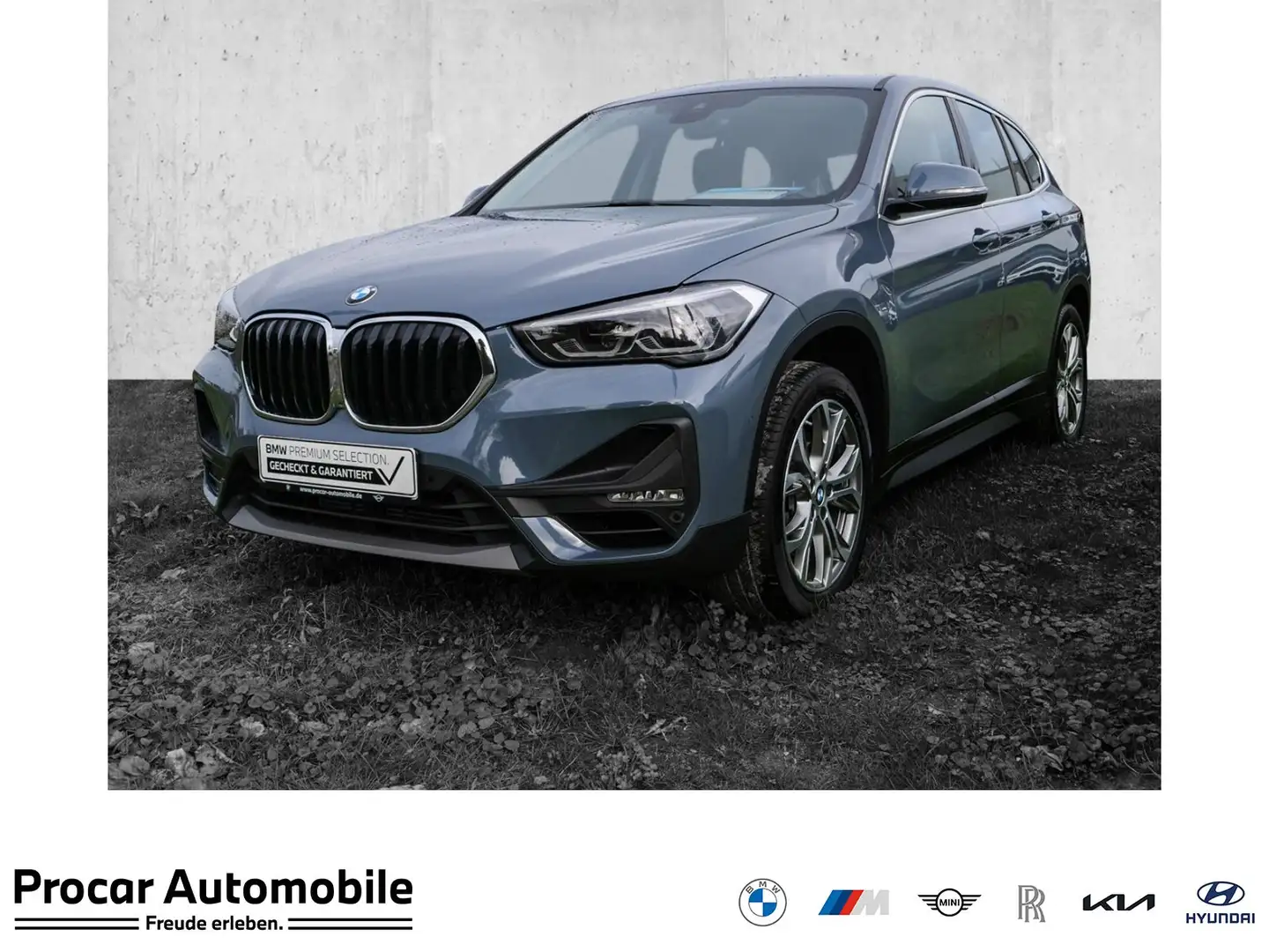 BMW X1 xDrive20i Pano RFK ACC DA+ LED DAB PA Navi Gris - 1