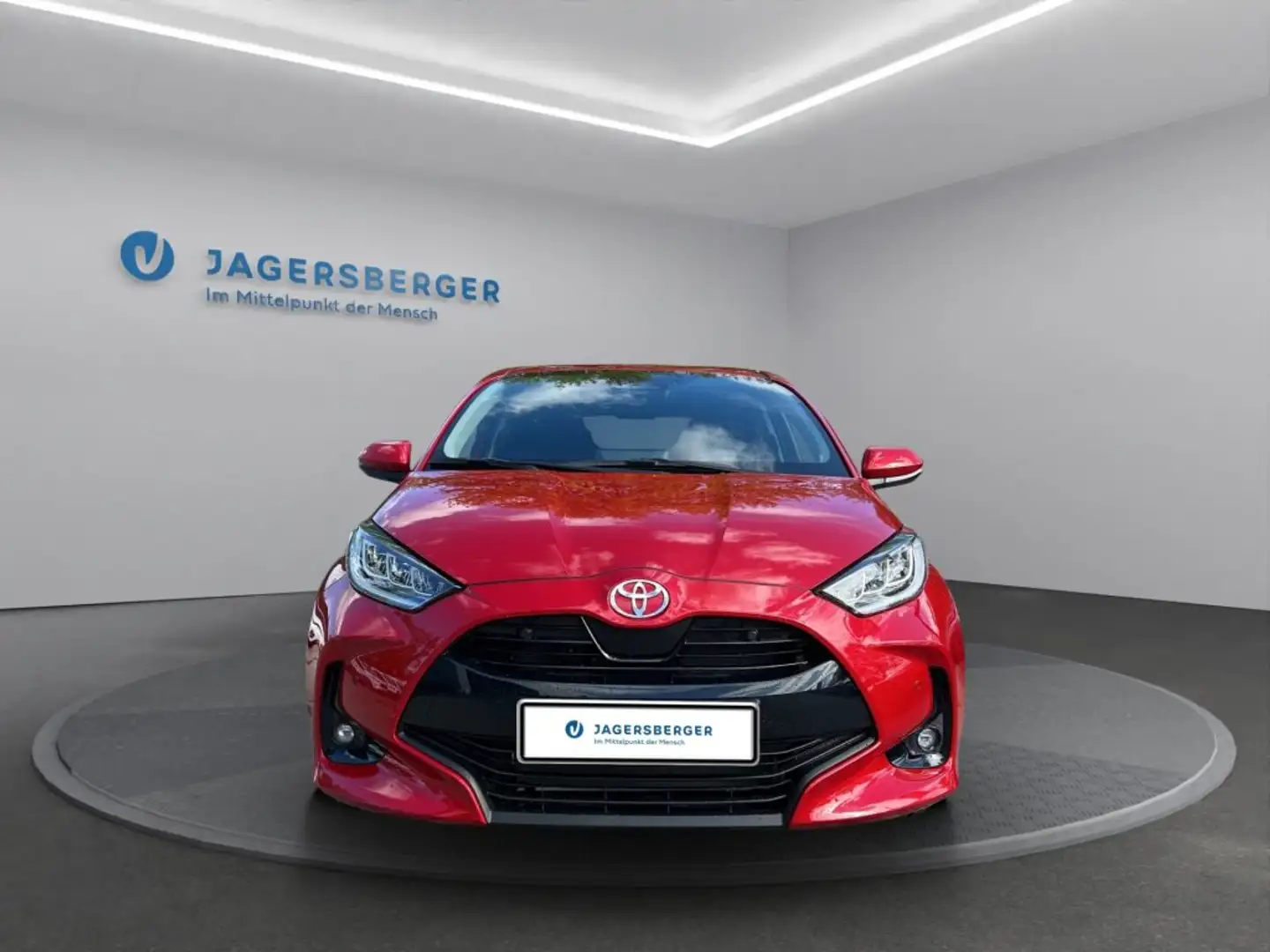 Toyota Yaris 5-Türer Teamplayer 1,5L Hybrid,  Syst. 85kW Rot - 2