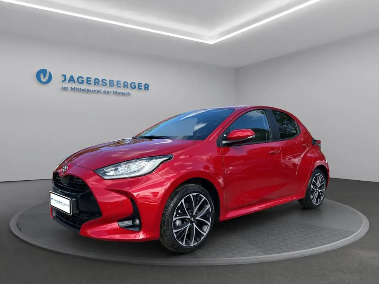 Toyota Yaris 5-Türer Teamplayer 1,5L Hybrid,  Syst. 85kW Rot - 1
