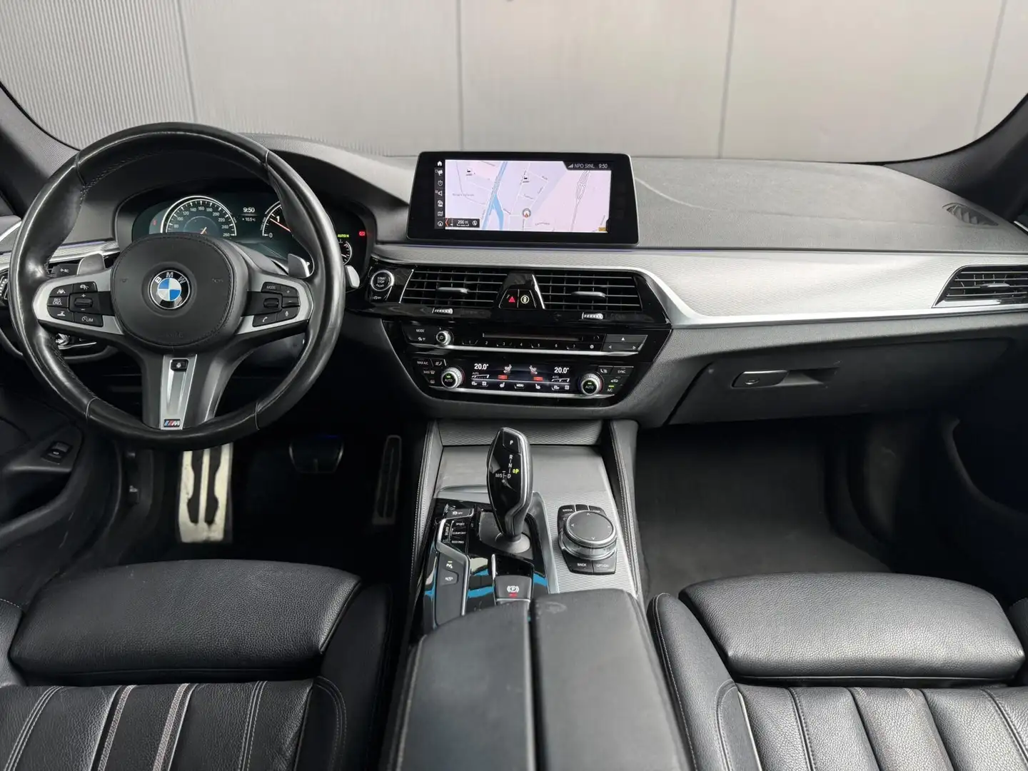BMW 520 5-serie Touring 520d High Executive Gris - 2