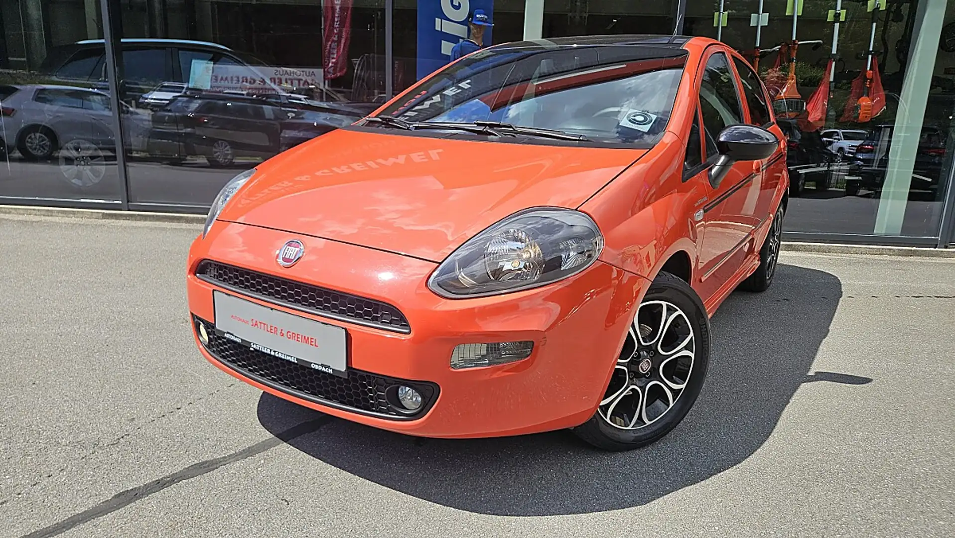 Fiat Punto 1,4 78 Easy Orange - 1