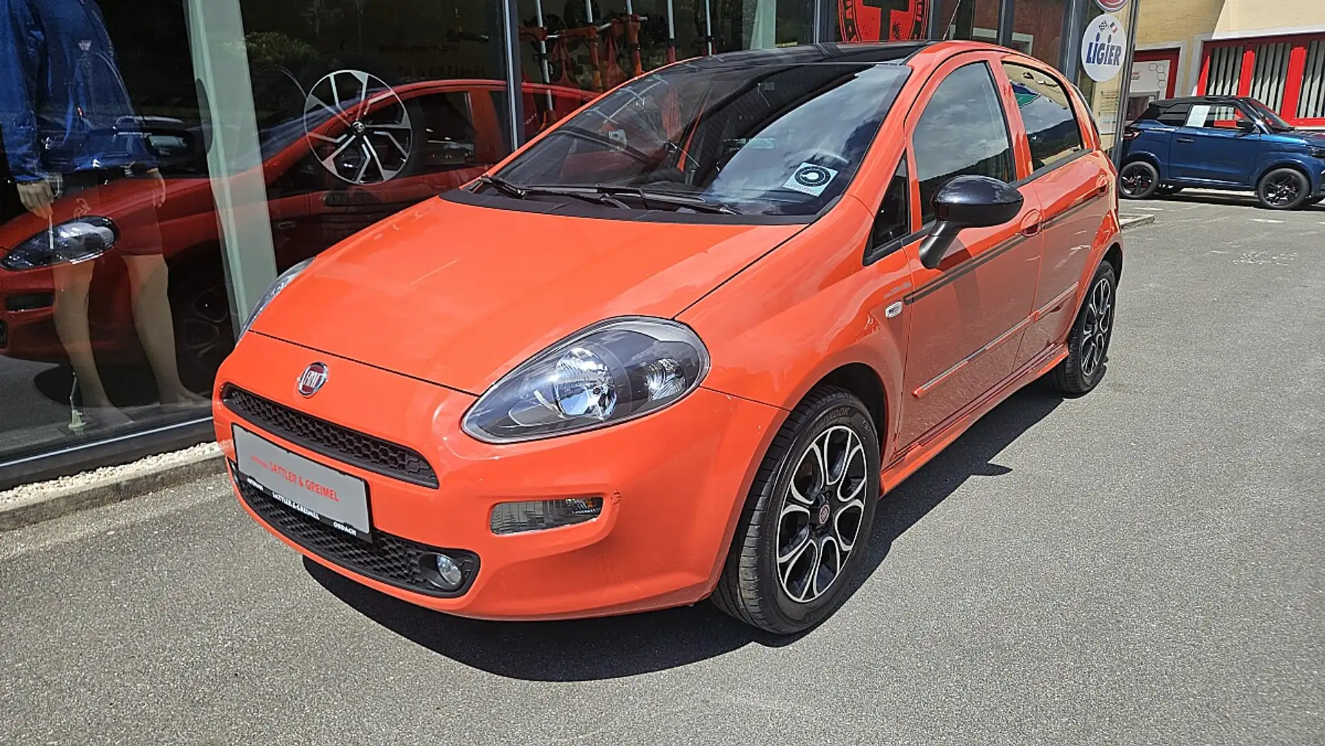 Fiat Punto 1,4 78 Easy Orange - 2
