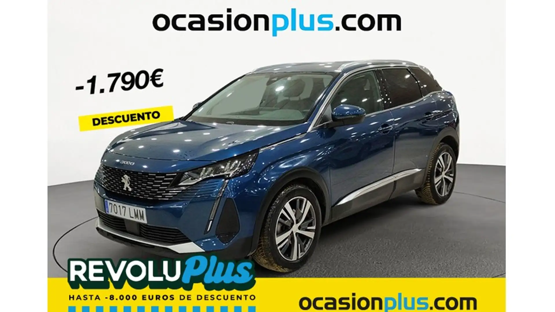 Peugeot 3008 1.6 BlueHDi Allure EAT6 120 Bleu - 1