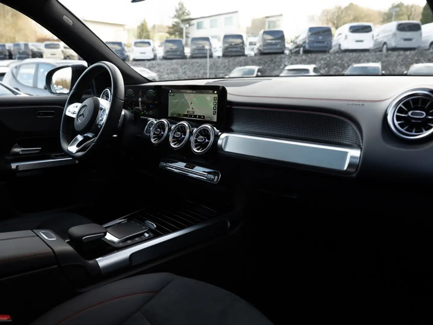 Mercedes-Benz EQB 350 4M AMG-Sport/LED/Cam/Pano/Night/DIstr/18 Noir - 2