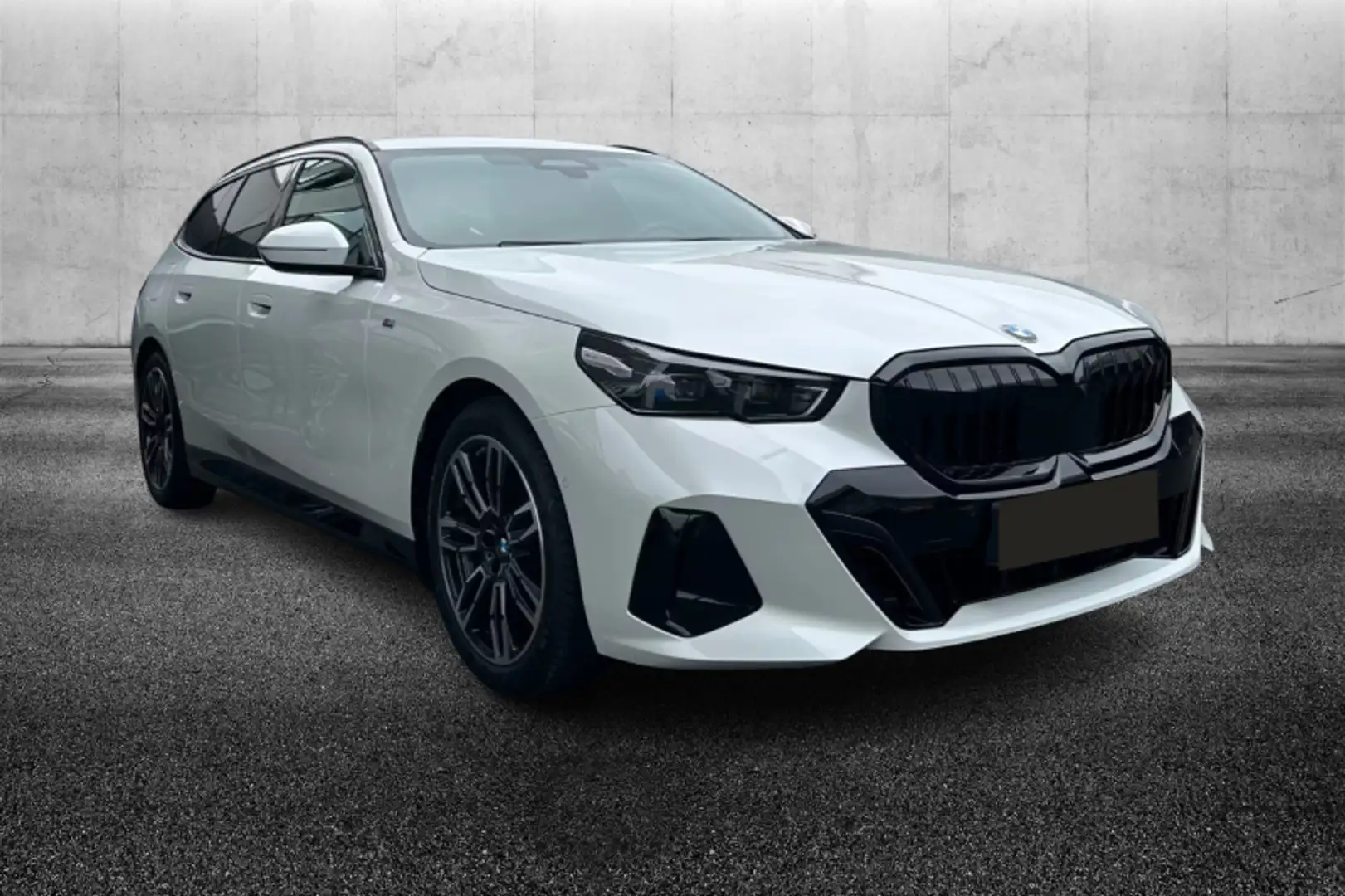 BMW 520 520d 48V sDrive Touring Msport Bianco - 1
