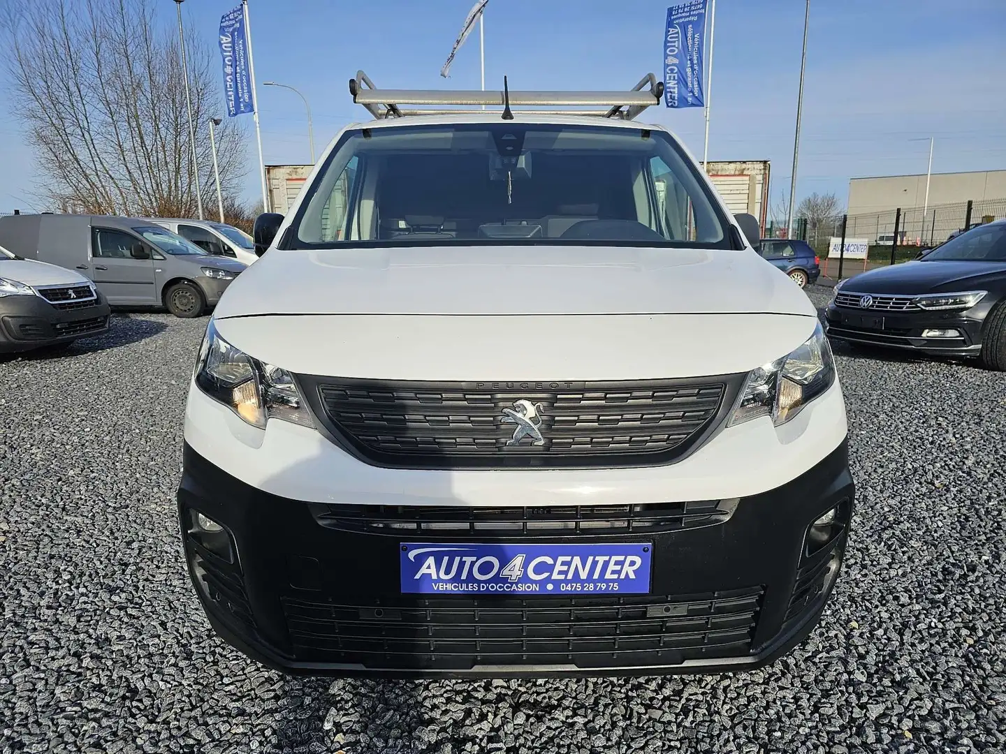 Peugeot Partner 1.6 Blue HDi // 3 PLACES / GPS / GARANTIE 1 AN // Blanco - 2