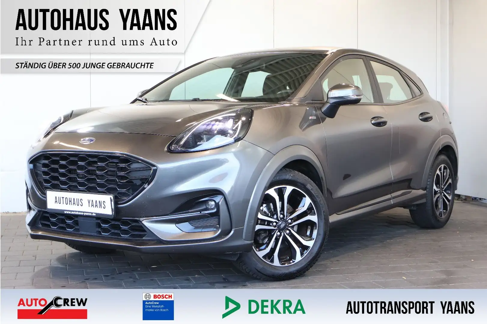 Ford Puma ST-Line 1.0 AID+FRONT+LANE+LED+CARPLAY Grau - 1