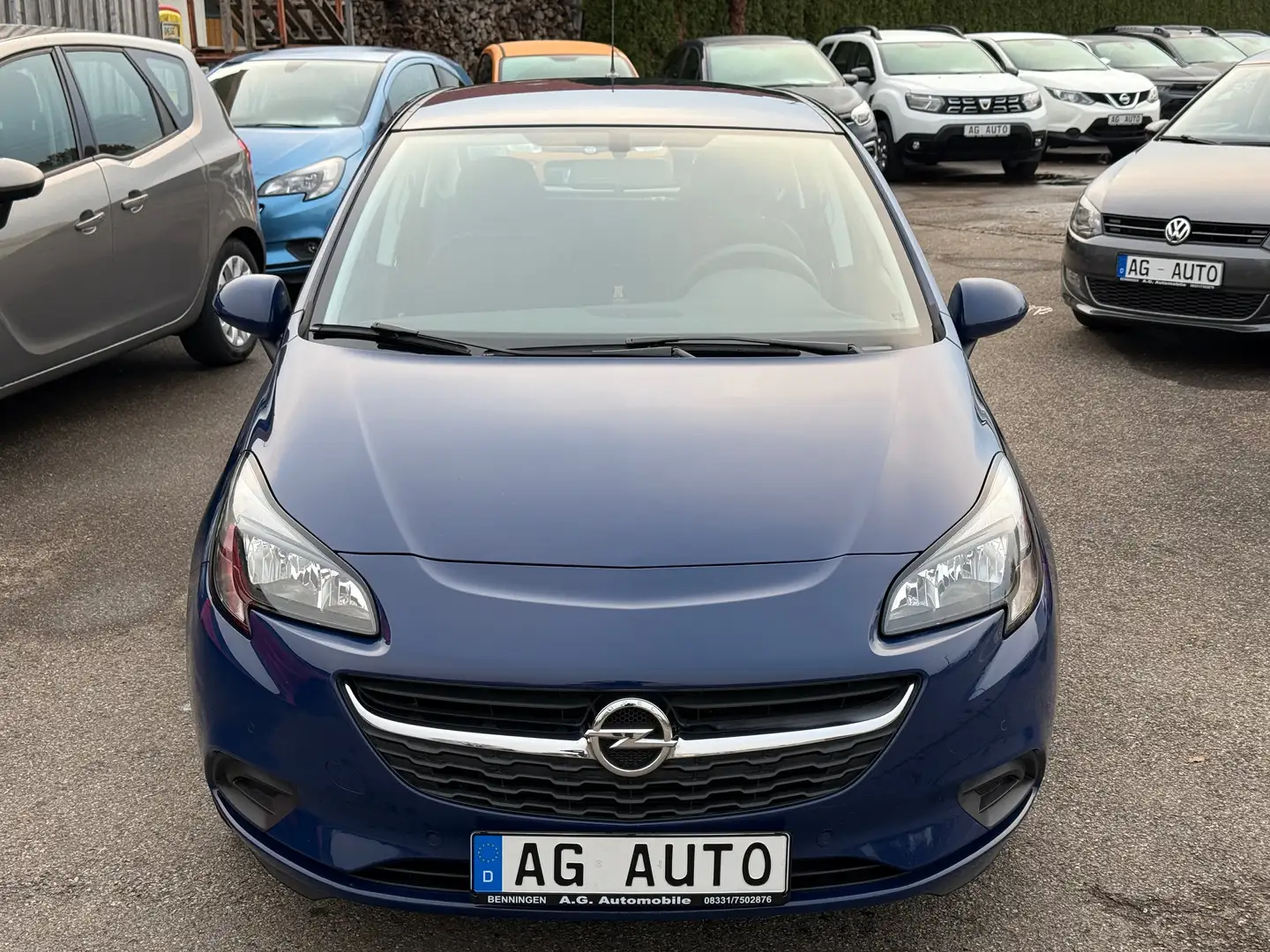 Opel Corsa +Garantie Parkpilot Klima Service NEU Blau - 2