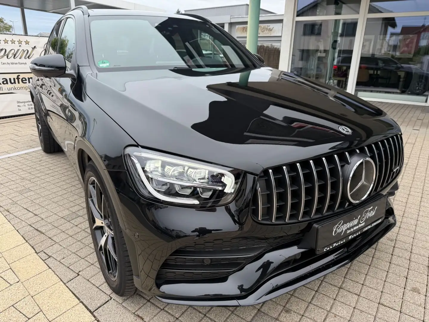 Mercedes-Benz GLC 43 AMG 4Matic, 1.Hand, 21tkm ,Panorama,Mwst. Schwarz - 1