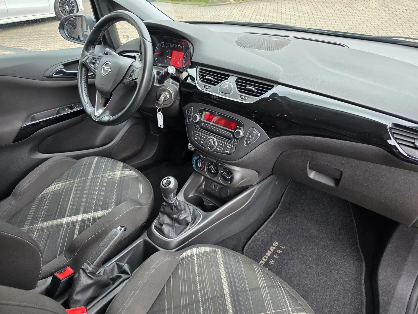 Opel Corsa E 1.4 Turbo Klima/ Alu 16"/ PDC/ EURO 6 Gris - 2