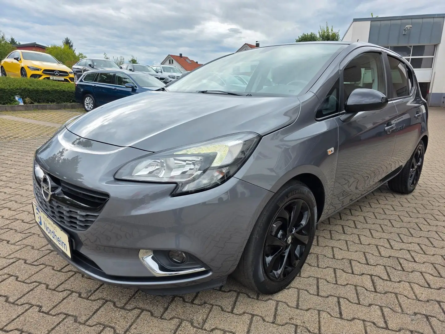 Opel Corsa E 1.4 Turbo Klima/ Alu 16"/ PDC/ EURO 6 Gris - 1