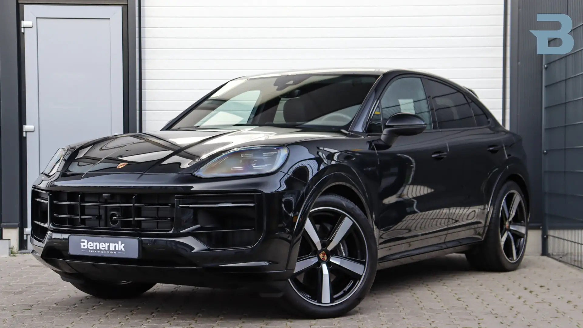 Porsche Cayenne Coupé 3.0 E-Hybrid SportDesign | Head-up | Soft-Cl Noir - 1