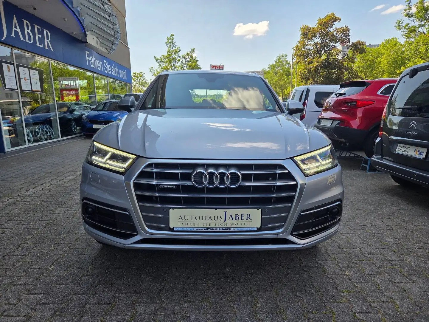 Audi Q5 quattro S-Line Sport PANO ACC HUD AHK KEYLESS Argent - 2