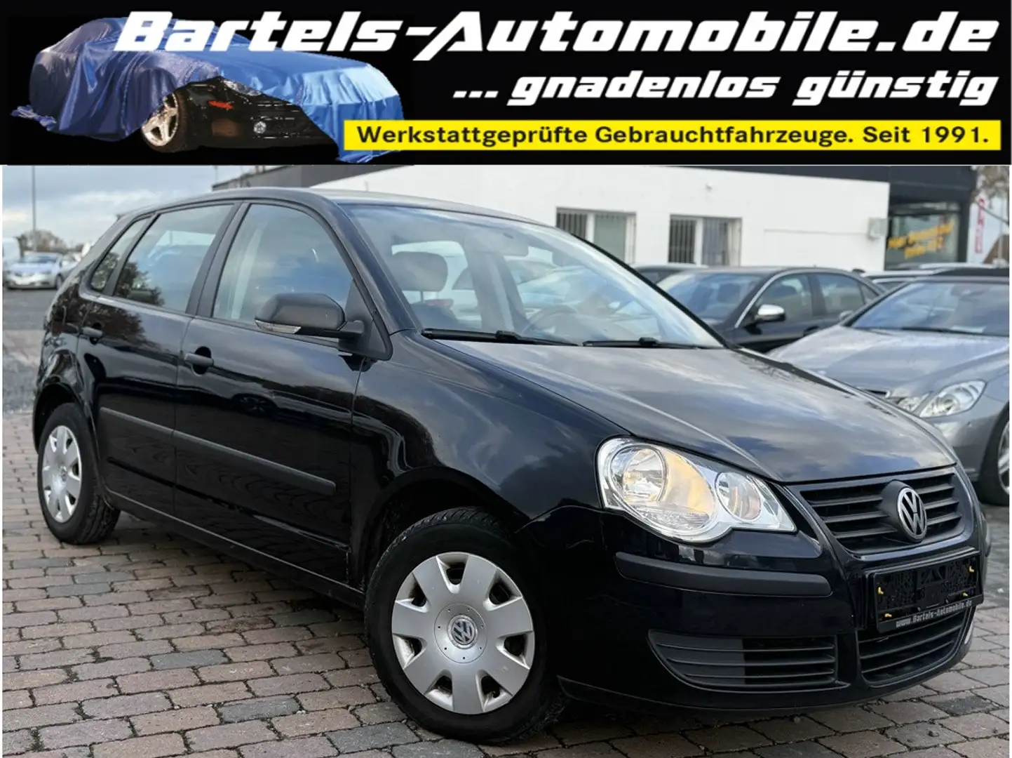 Volkswagen Polo 9N 1.4 TDI Goal, Klima, Sitzh., HU 02 26! Zwart - 1