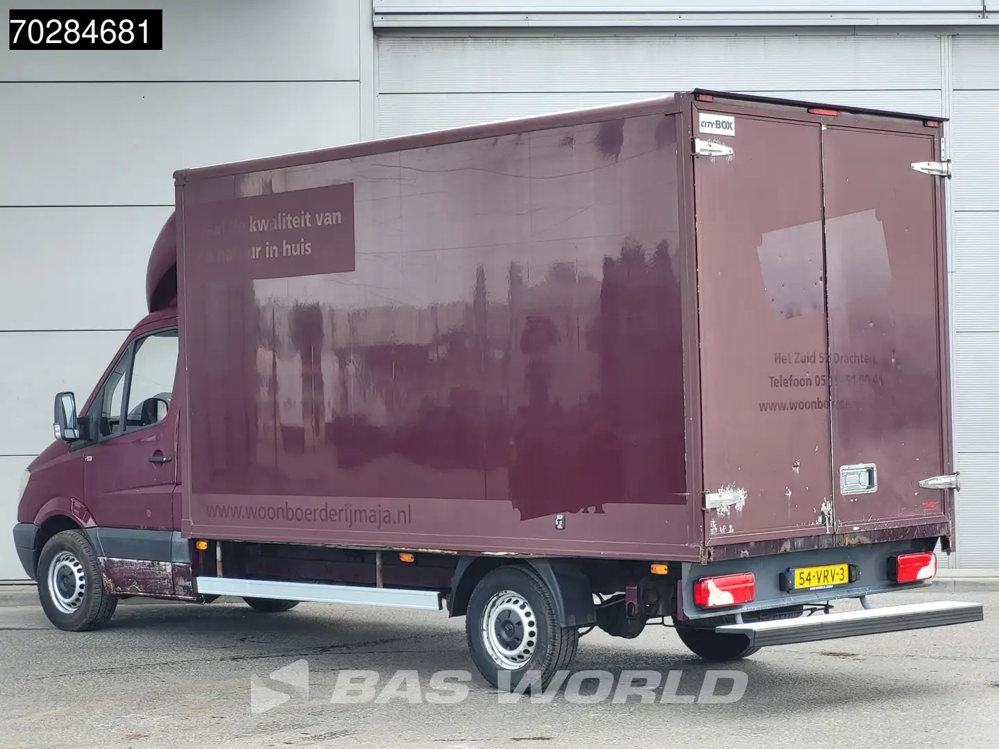 Mercedes-Benz Sprinter 315 CDI Schuifzeilen Bakwagen Lat om Lat APK 11-20 Rood - 2