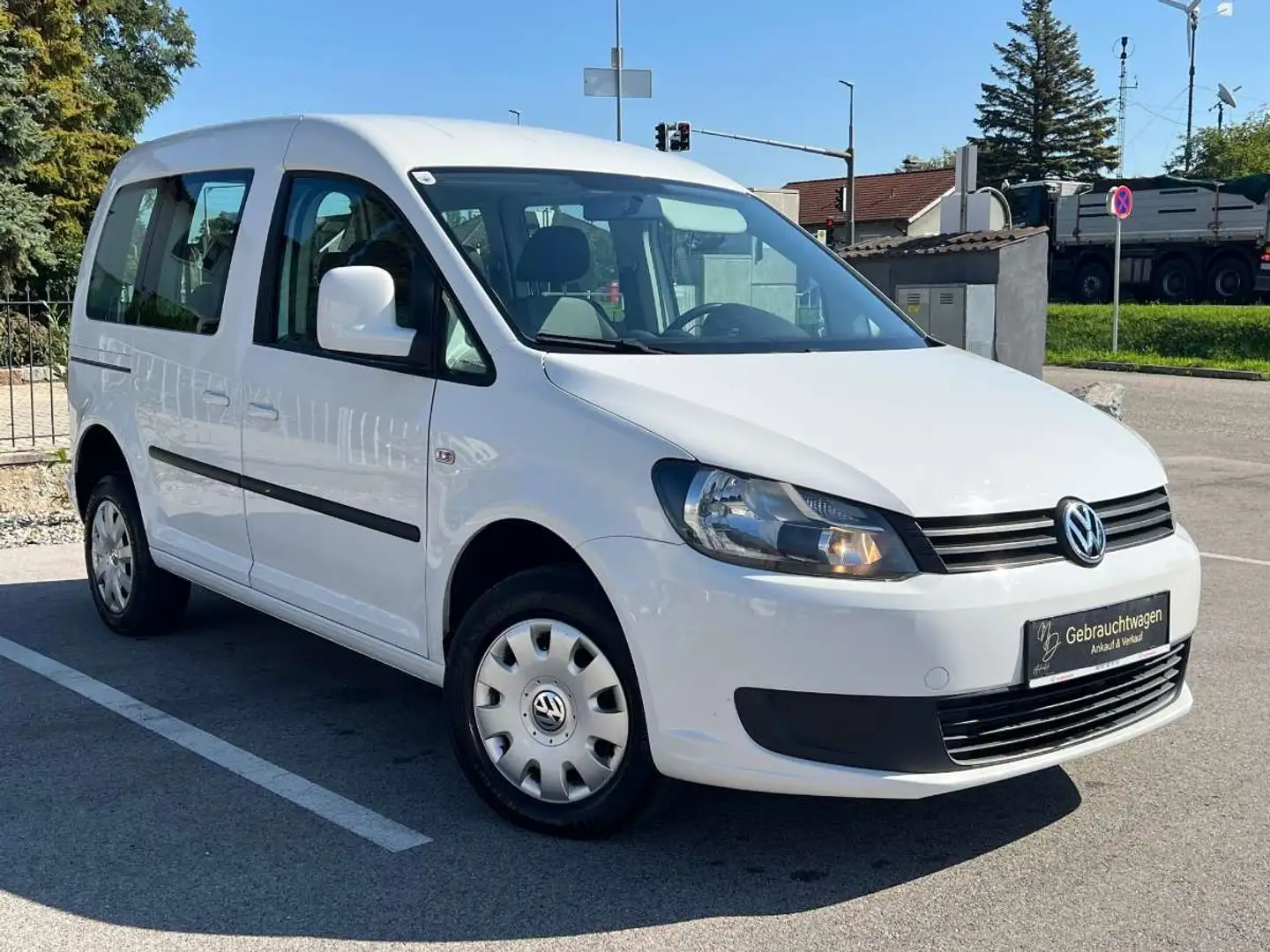 Volkswagen Caddy Trendline 2,0 TDI DPF 4MOTION *Wenig Km* Weiß - 2