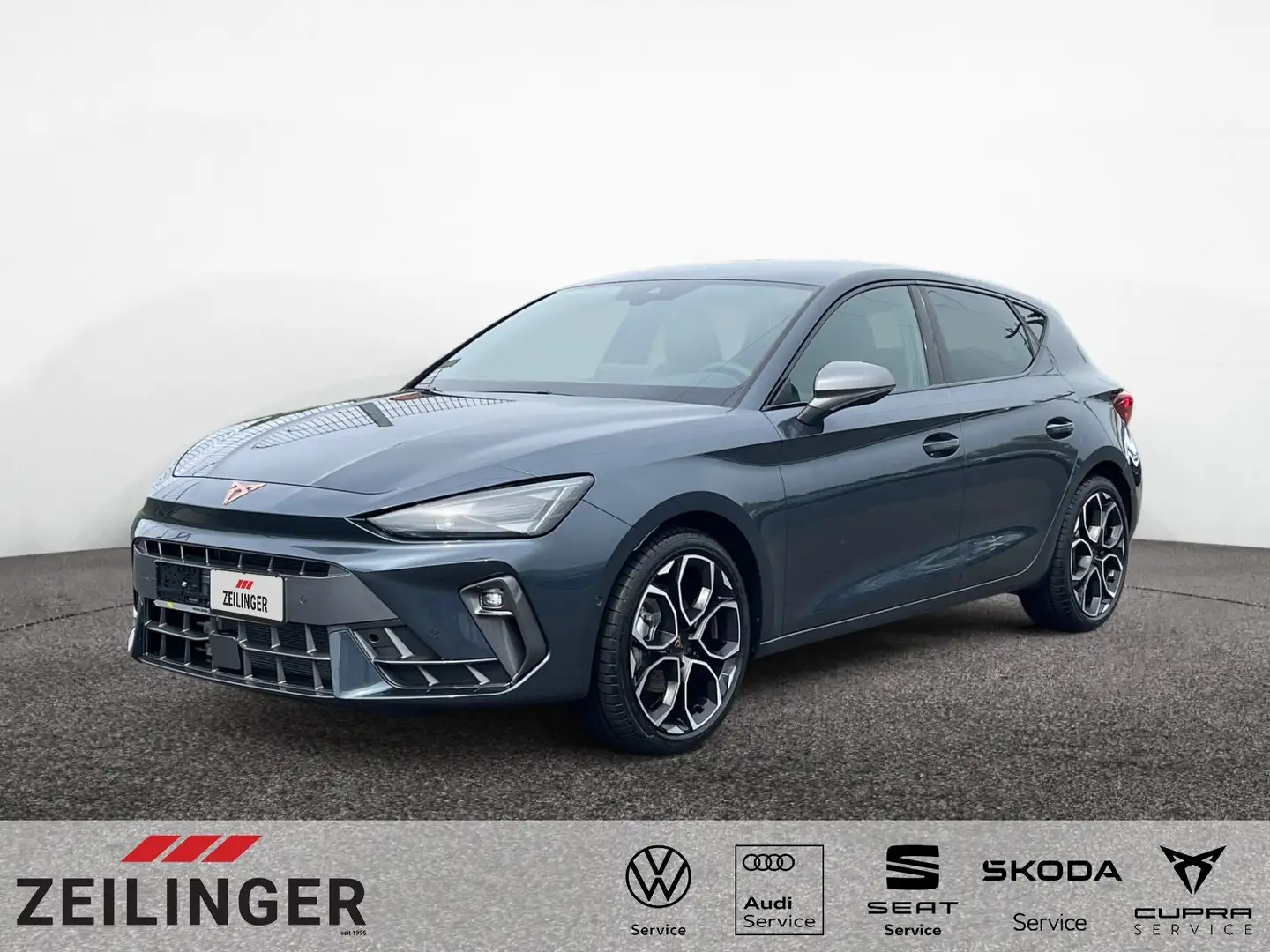 CUPRA Leon 2.0 TDI DSG|18"|NAVI|ACC|FULL-LINK|TRAVEL-A Grijs - 1