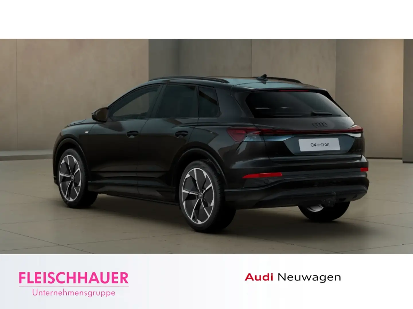 Audi Q4 e-tron 45 e-tron Zwart - 2