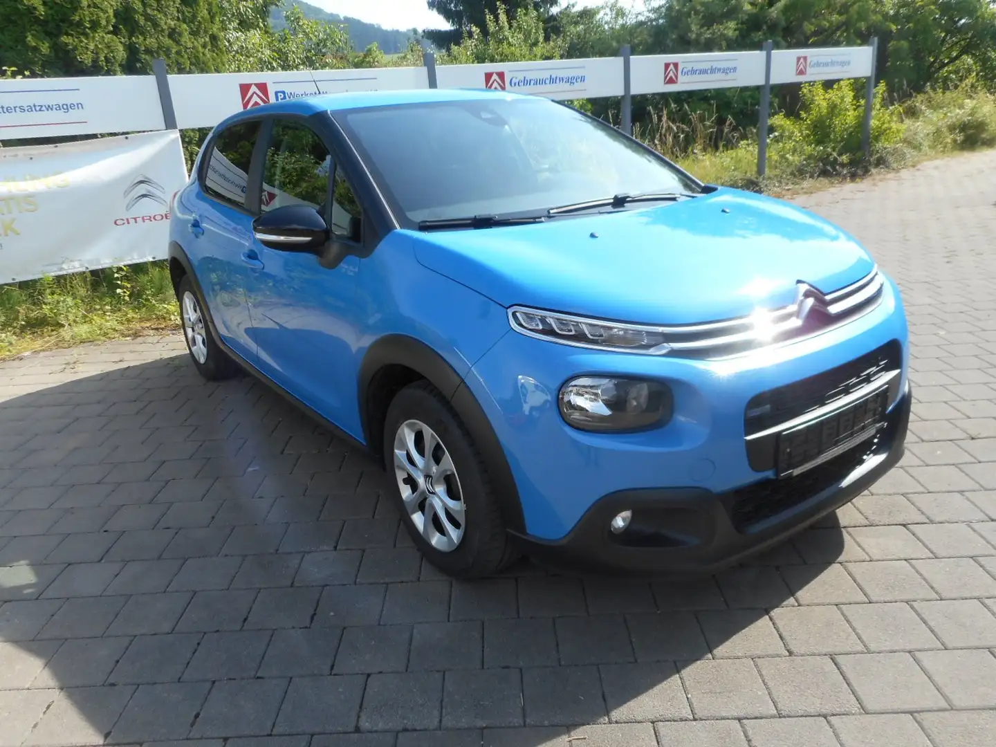 Citroen C3 PT 82 FEEL Sitzheizung Einparkhilfe hi. Klima Blau - 1