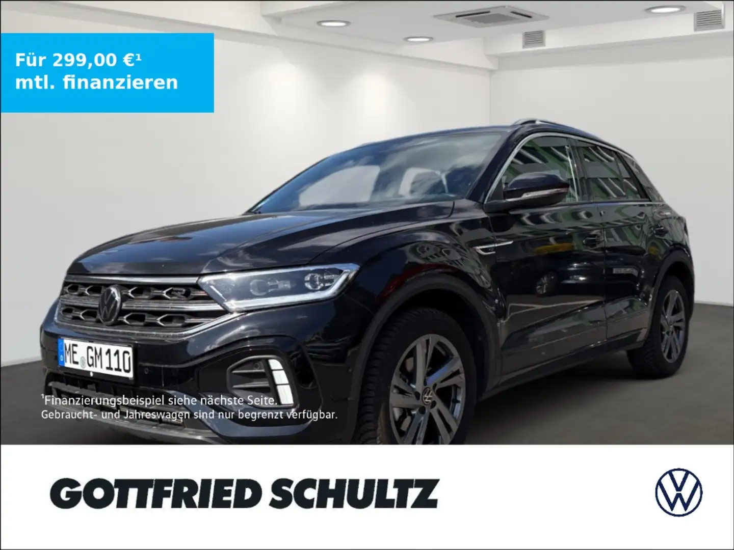 Volkswagen T-Roc R-Line 1.5 l TSI DSG LED NAVI KAMERA SHZ Schwarz - 1