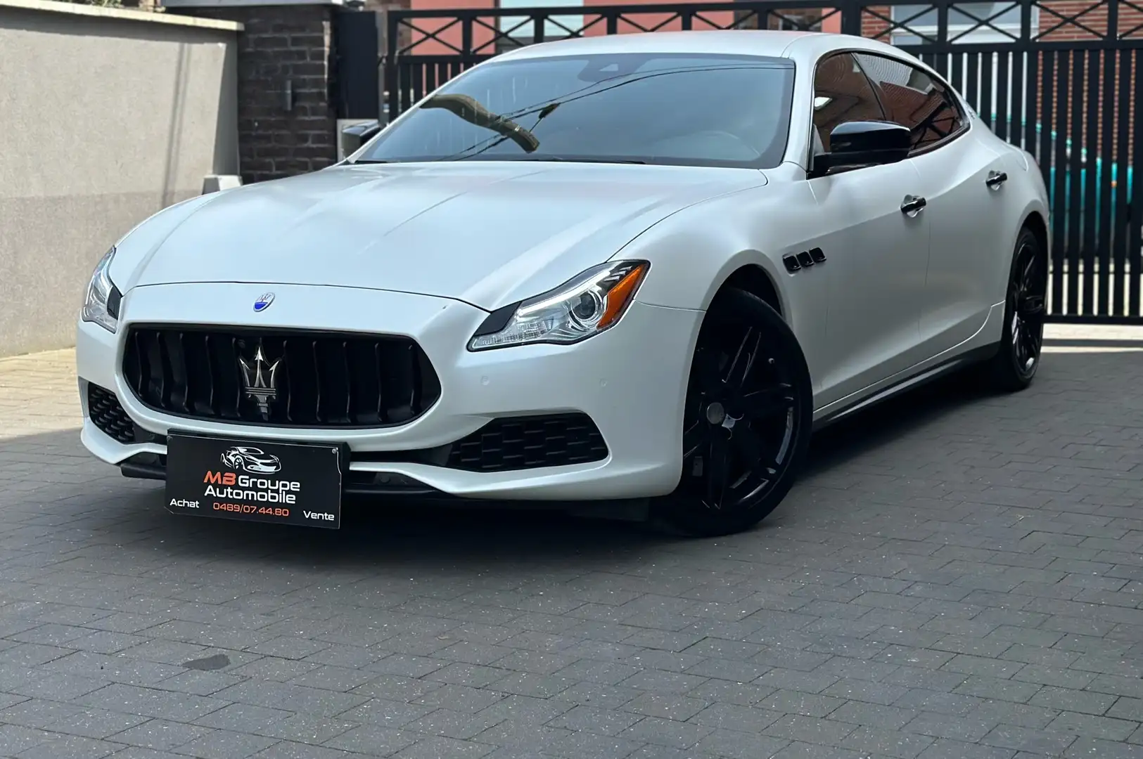 Maserati Quattroporte 3.0 V6 S Q4 / BLACK EDITION / CARBONE / FULL White - 1