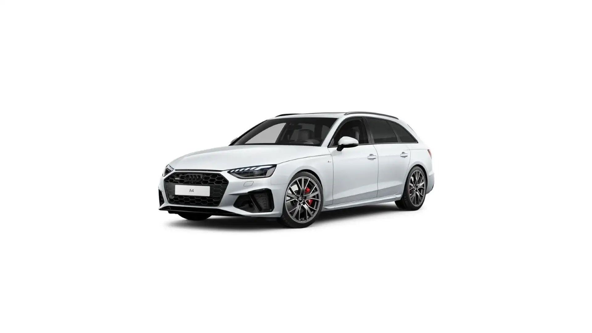 Audi A4 45 TFSI S LINE QUATTRO+WINTERRÄDER+AHK+ Weiß - 2