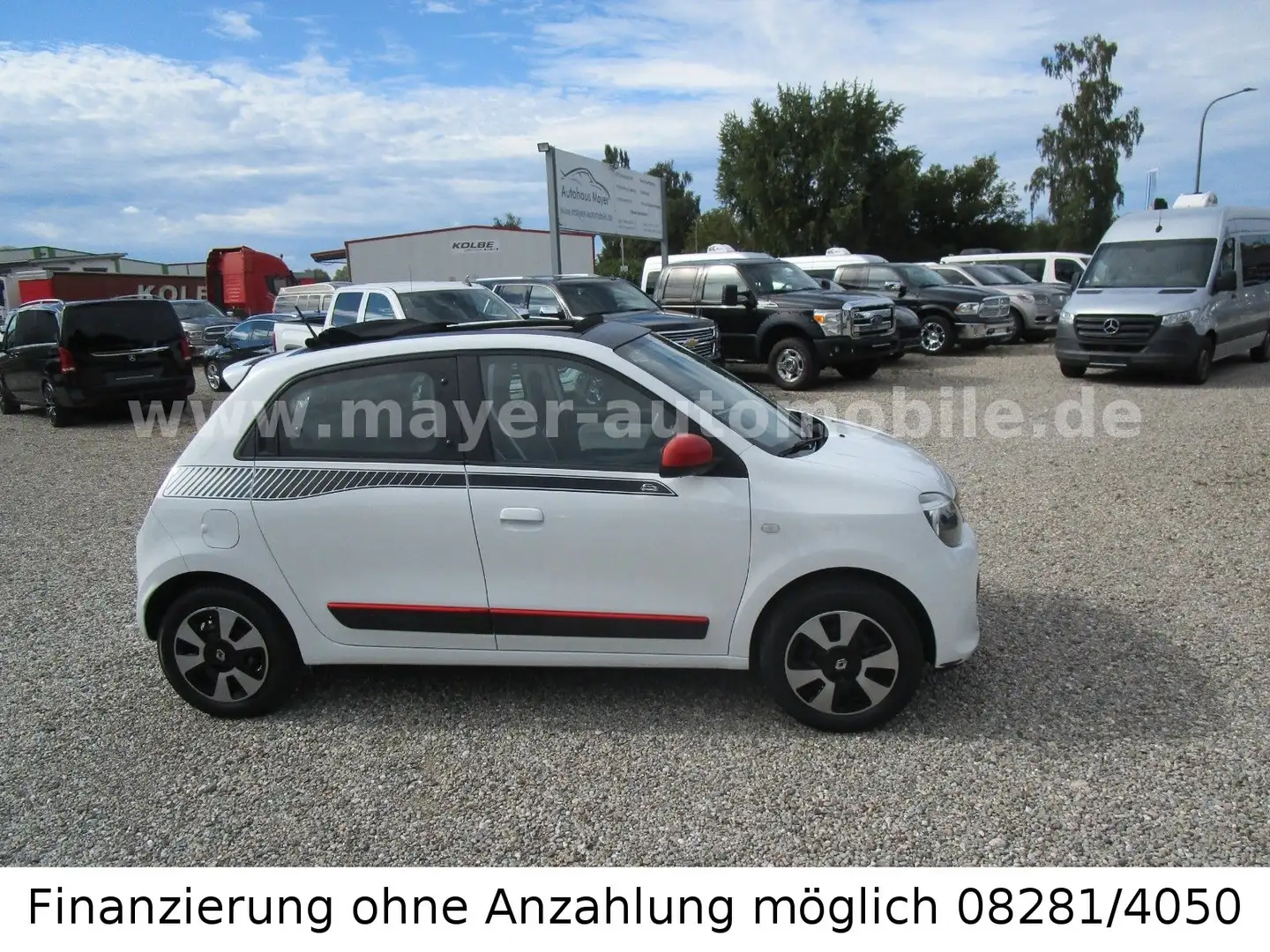 Renault Twingo Liberty*Faltdach*Klima*DAB* Wit - 2