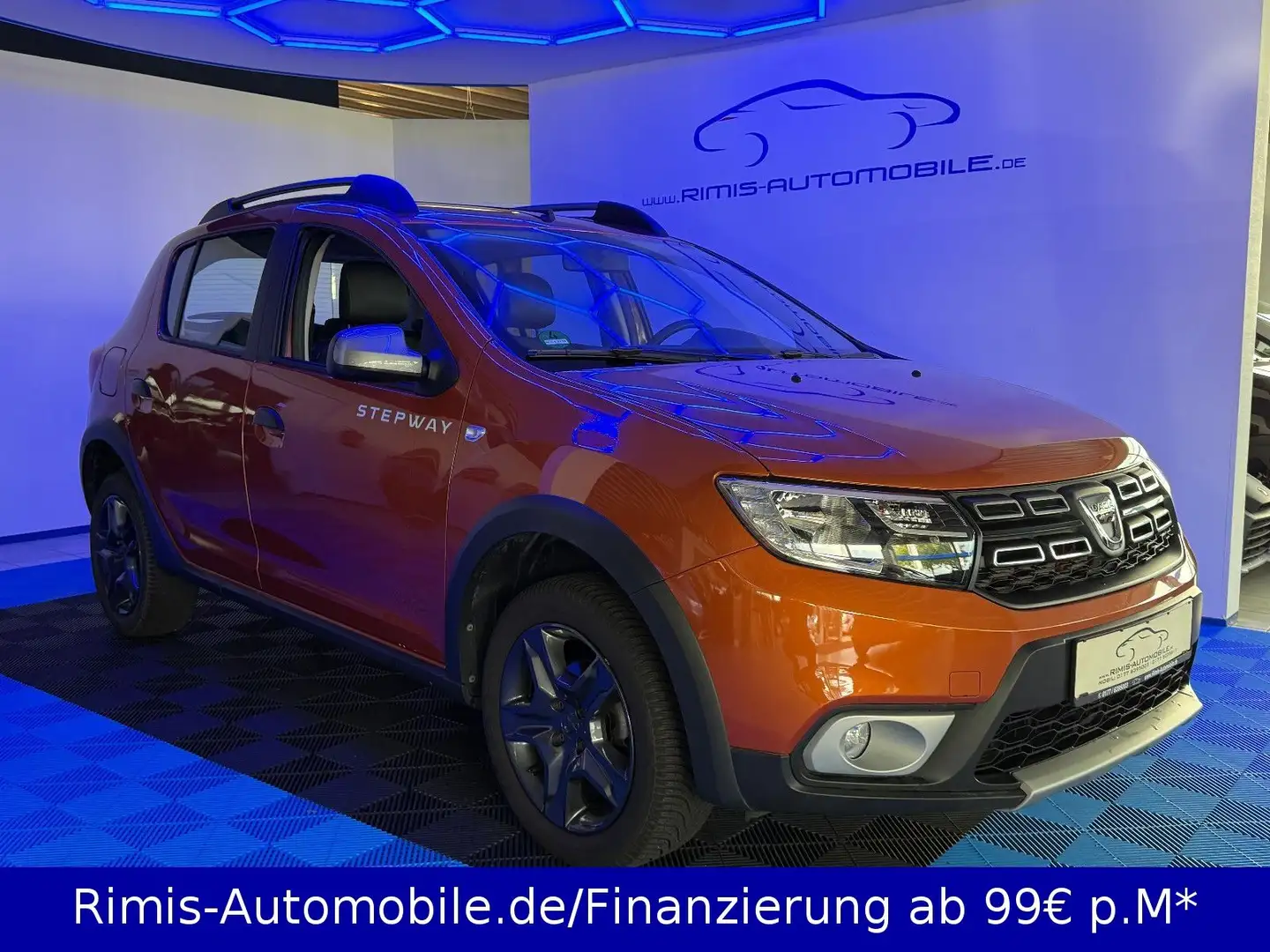 Dacia Sandero II Stepway Celebration Navi T.Leder Orange - 1